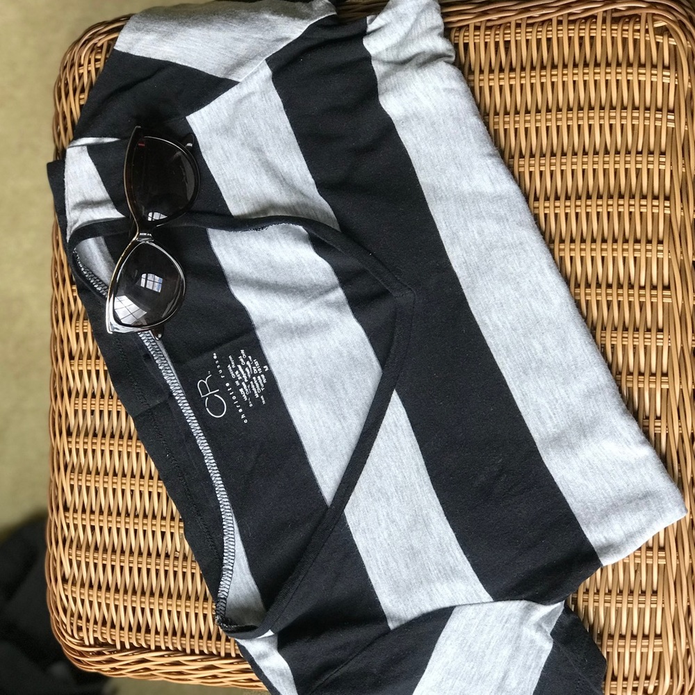 CHARLOTTE RUSSE striped tee - Picture 2 of 3